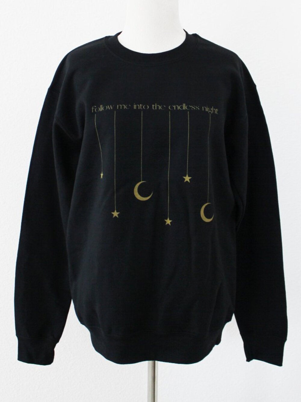 New Lord Huron 'Meet Me in the Woods' Lyric Pullover Crewneck Sweatshirt, Small